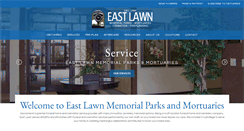 Desktop Screenshot of eastlawn.com